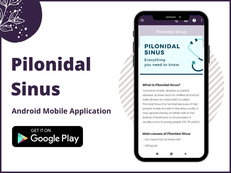 Pilonidal SInus - Symptoms, Diagnosis and Treatment mobile app